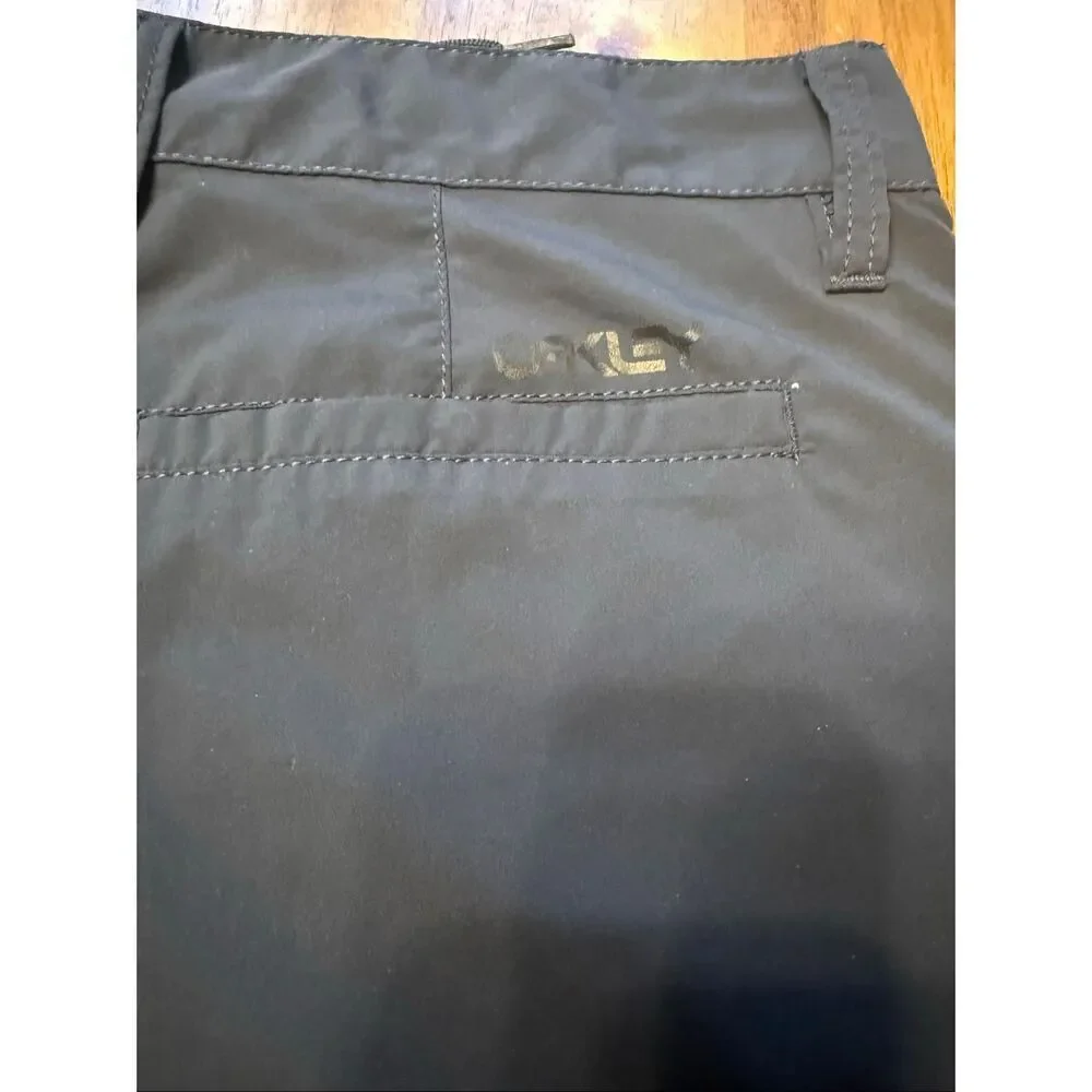 Oakley Board Shorts Mens 36 Navy Blue Surf Swim Trunks Pockets Drawstring